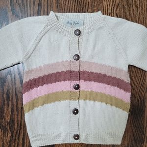 Shirley Bredal 2Y handknit cardigan